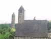 Round tower at St. Kevin's Monastery, Glendalough (19,045 bytes)