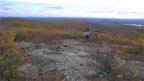 On top of Round Mountain, on the Mass. - Conn. border (39kb)