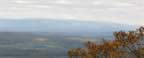 The Catskills, via telephoto. The large snow-covered peak is Blackhead, ele. 3900' (40kb)
