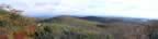 View leaving Mt. Frissell, looking S & E into Connecticut. (78kb)